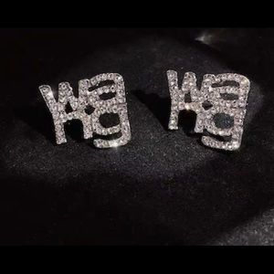 Alexander Wang Crystal Earrings